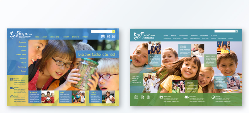 Catholic Schools Holy Cross Web Site