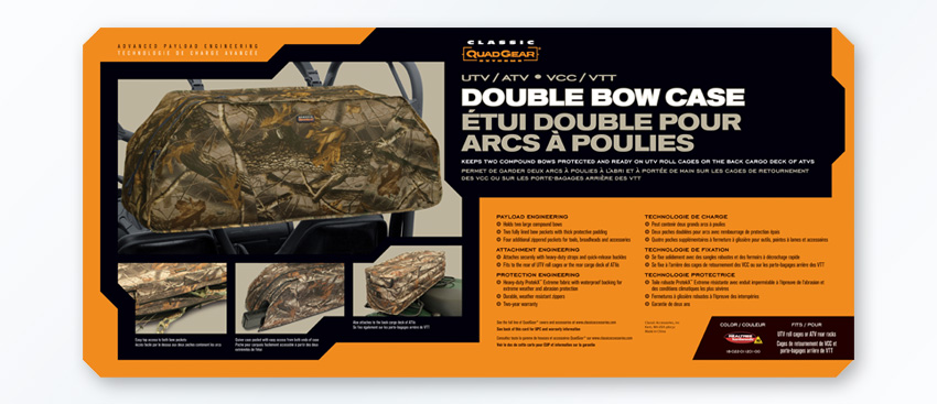 Classic Accessories QuadGear Packaging